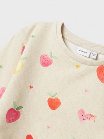 NAME IT Sweatshirt Folina Peyote Melange